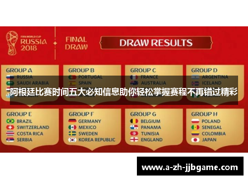阿根廷比赛时间五大必知信息助你轻松掌握赛程不再错过精彩